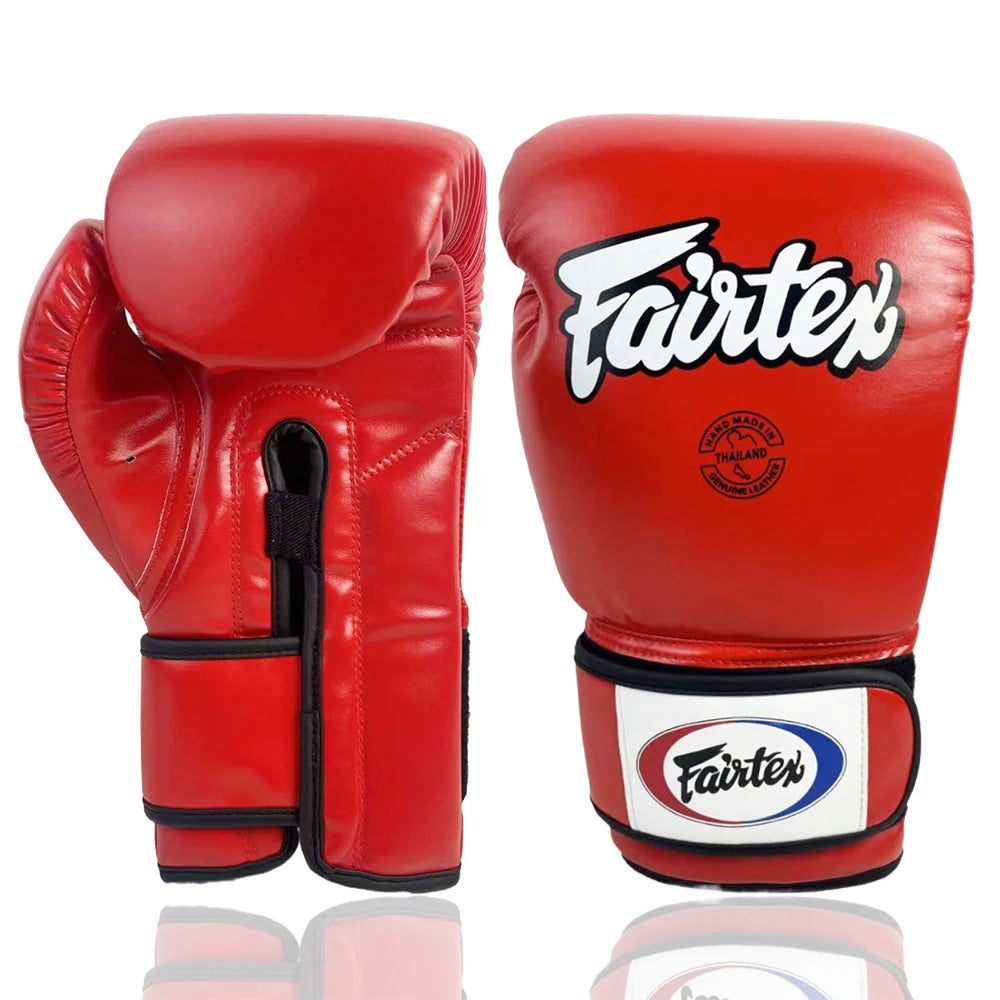 Fairtex guantes de boxeo (8oz, 10oz, 12oz, 14oz)