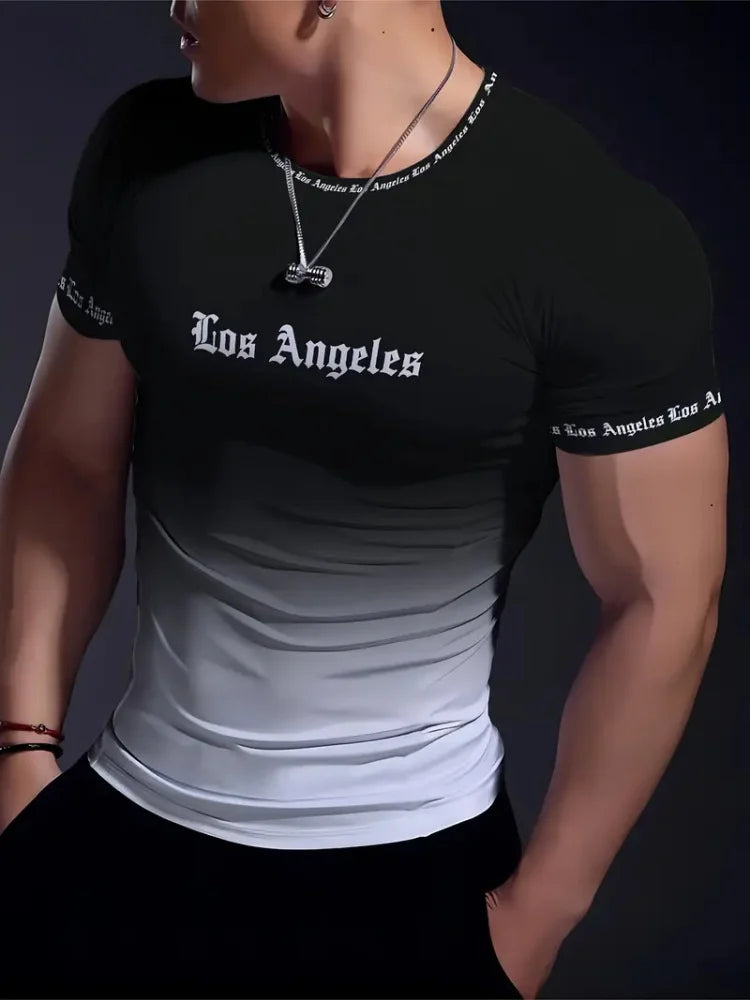 Urban Street Trend T-shirt hombre casualwear