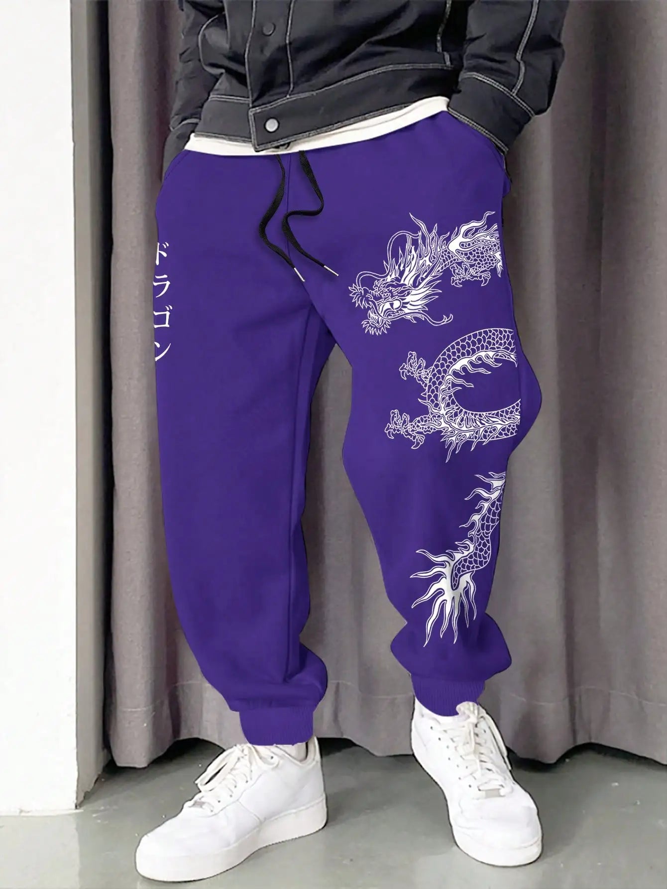 Dragon type pants casual