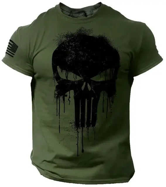106 Skeleton Drop Men's T-shirt Spottswear