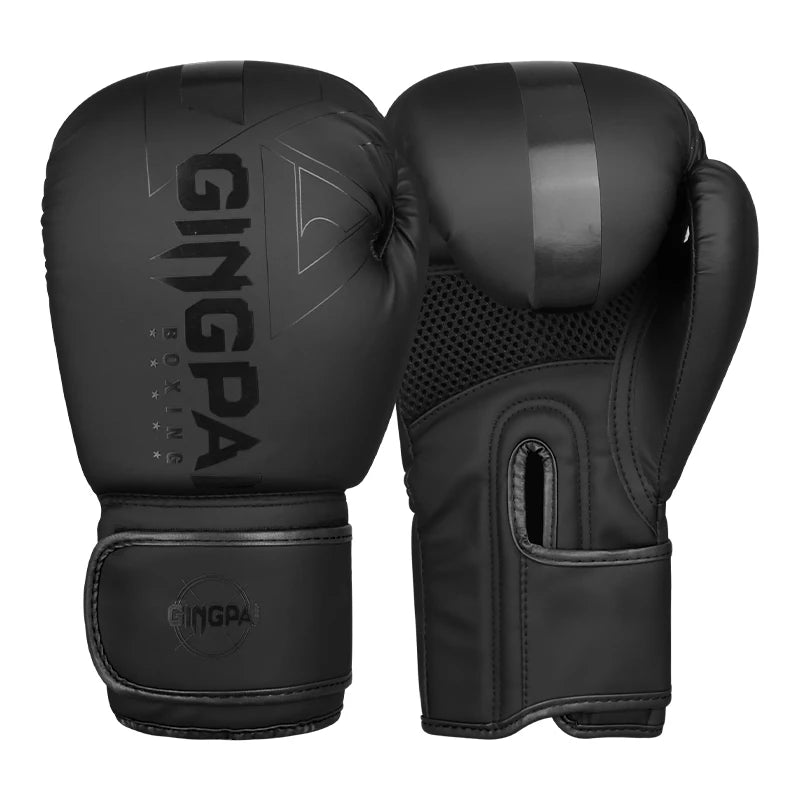 Ginpai guantes de boxeo profesionales (8oz, 10oz, 12oz, 14oz)