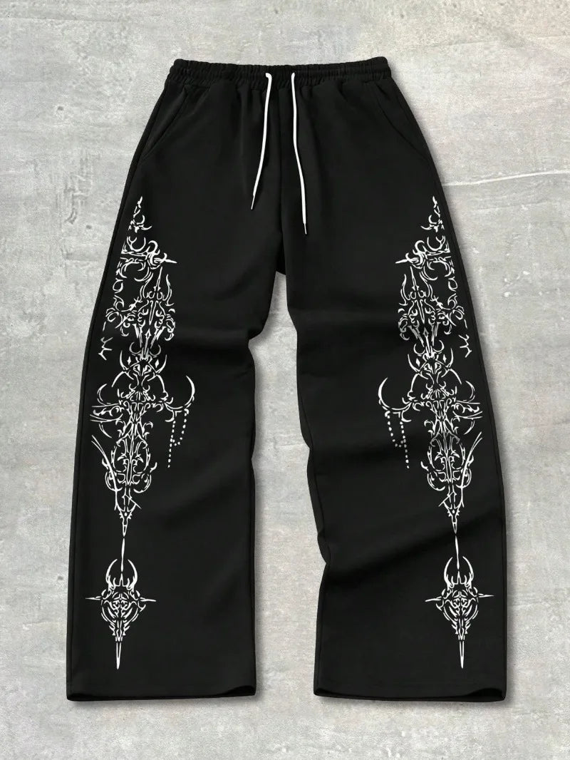 Pantalones Gothic Punk Harajuku