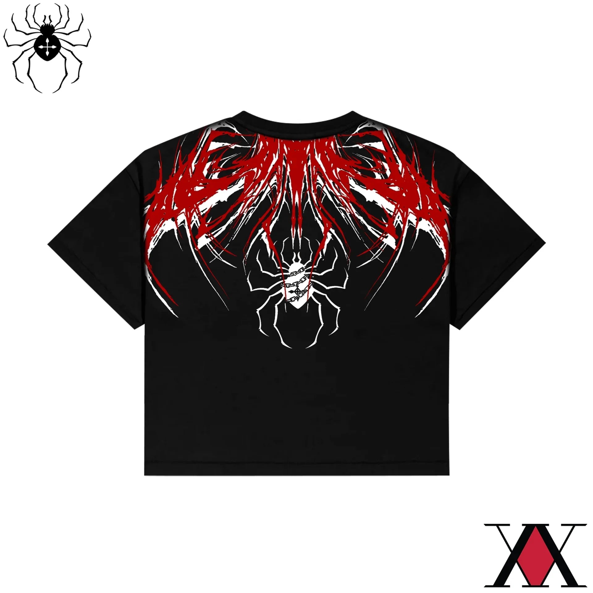 Camiseta Spider Web Flame High Street