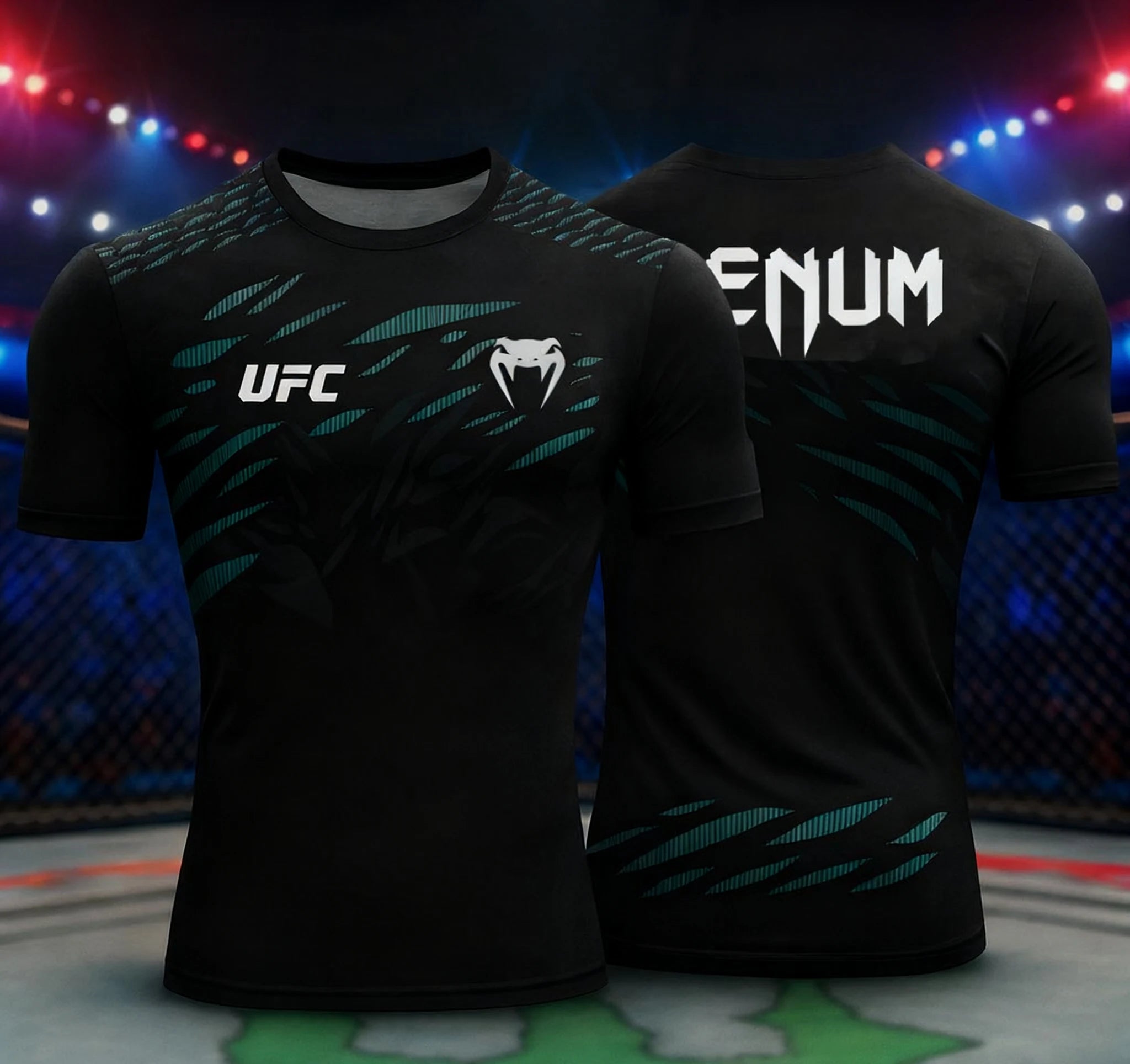 UFC T-shirt casual and comfortable sports
