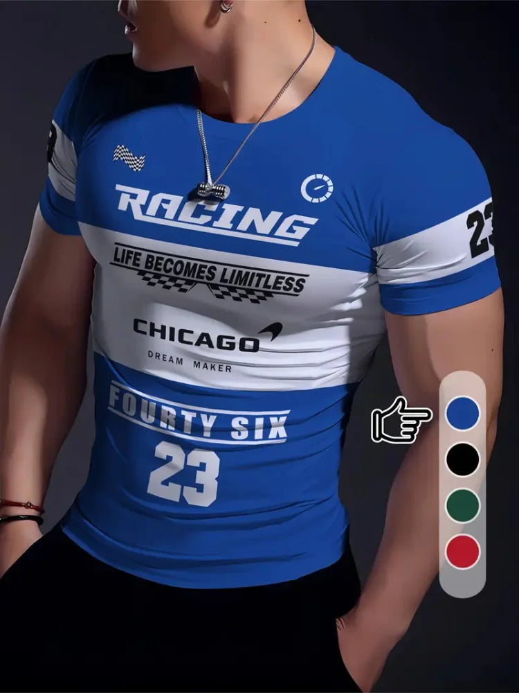 Urban Street Trend T-shirt hombre casualwear