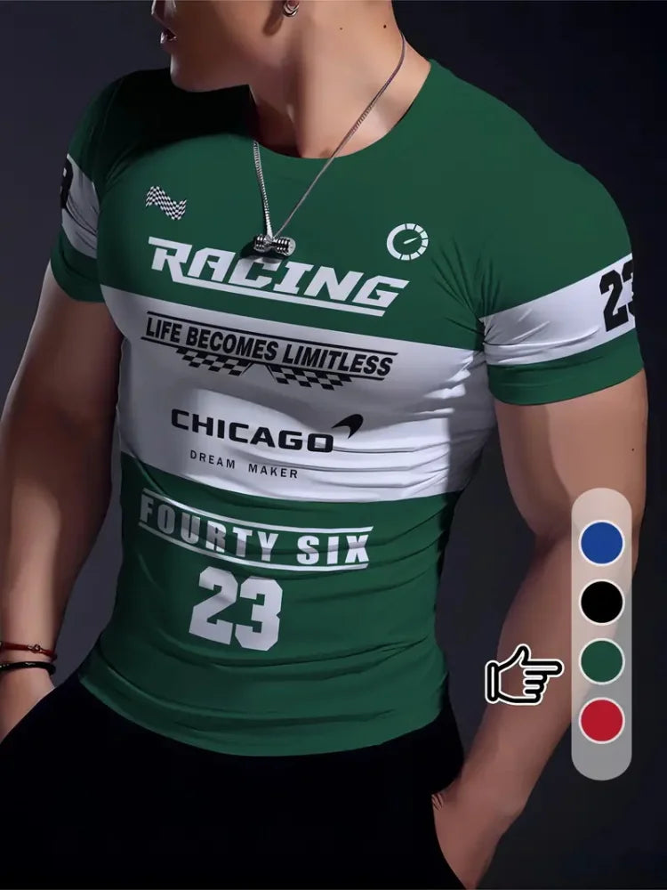 Urban Street Trend T-shirt hombre casualwear