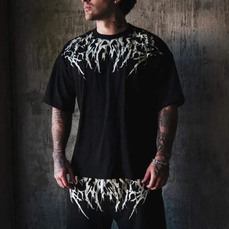 Camiseta Spider Web Flame High Street
