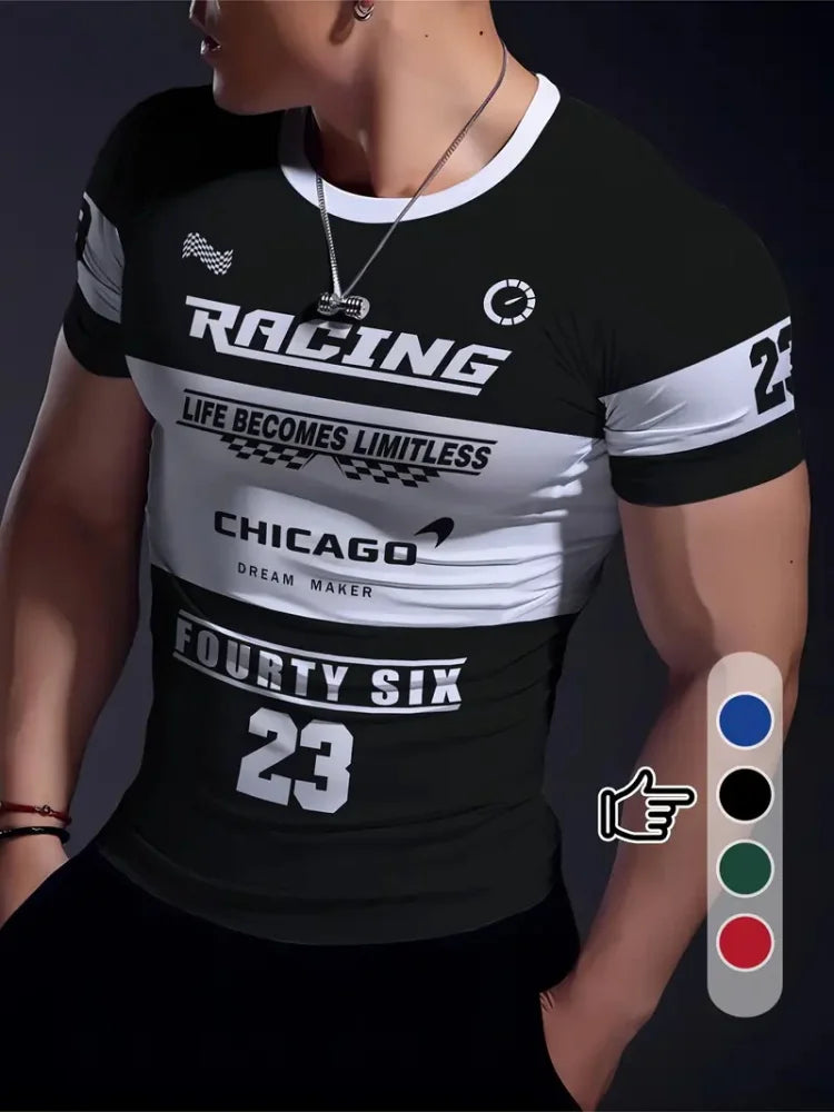 Urban Street Trend T-shirt hombre casualwear