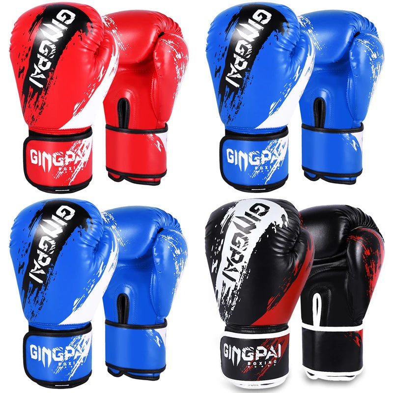 Ginpai modelo manchado Guantes profesionales (6oz, 10oz)