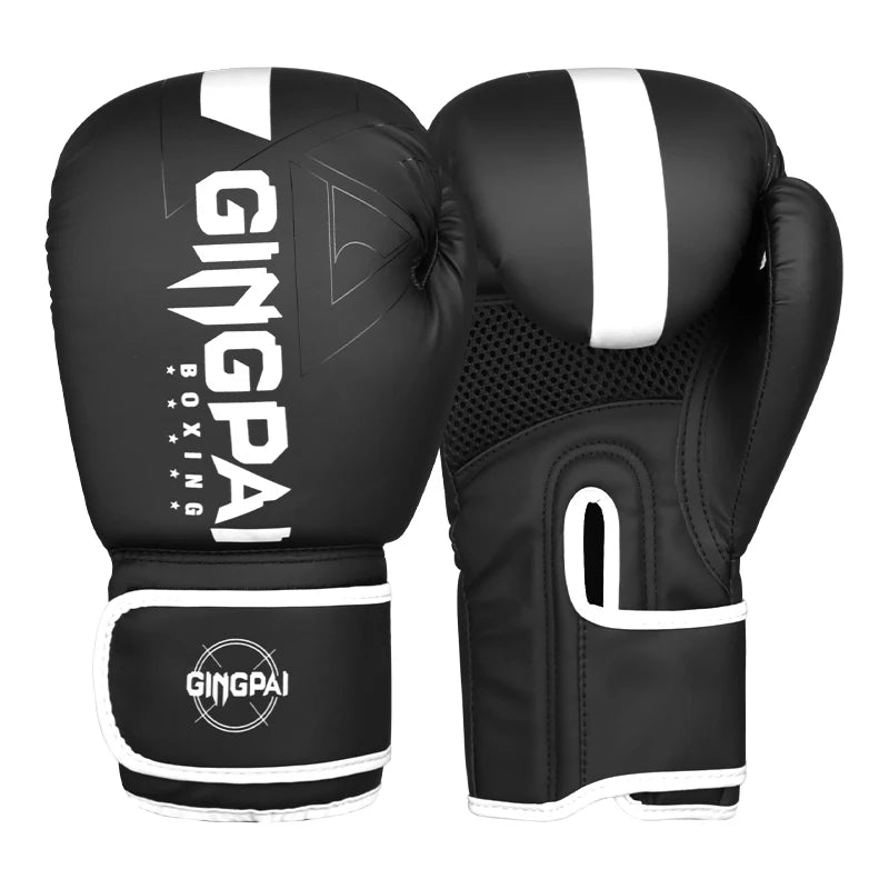 Ginpai guantes de boxeo profesionales (8oz, 10oz, 12oz, 14oz)