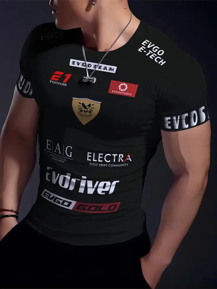 Urban Street Trend T-shirt hombre casualwear