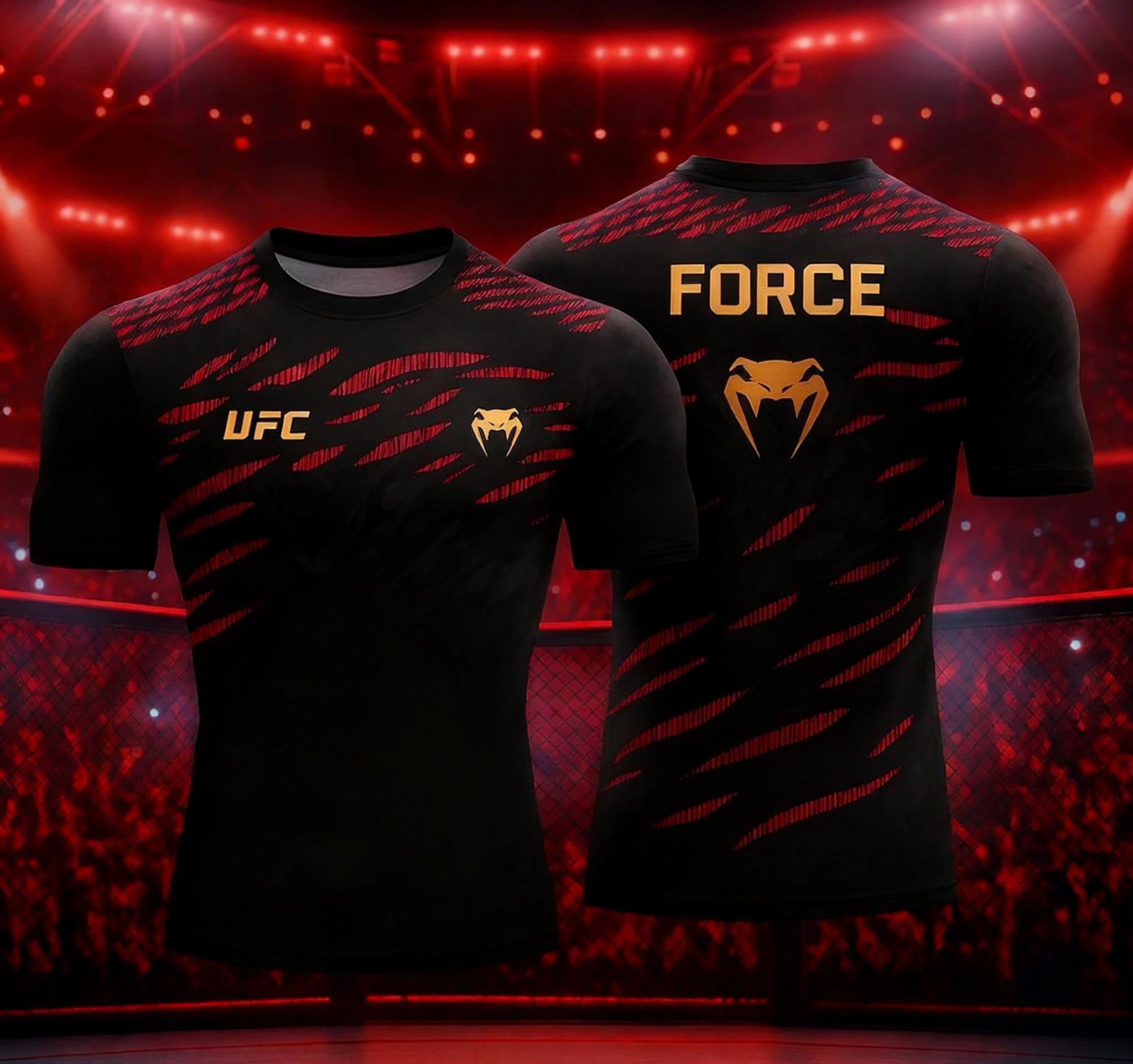 UFC T-shirt casual and comfortable sports