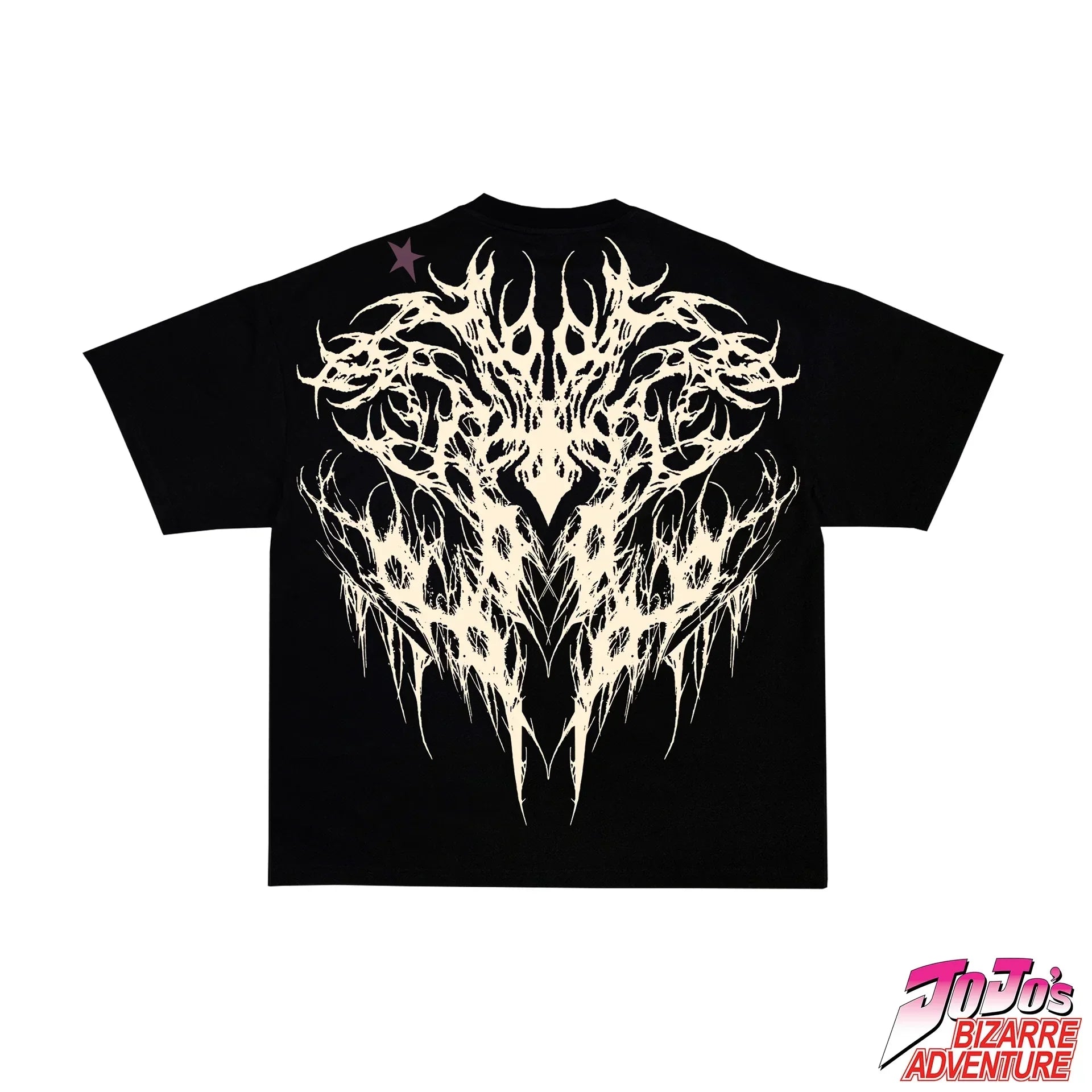 Camiseta Skull Spider Gothic Oversize