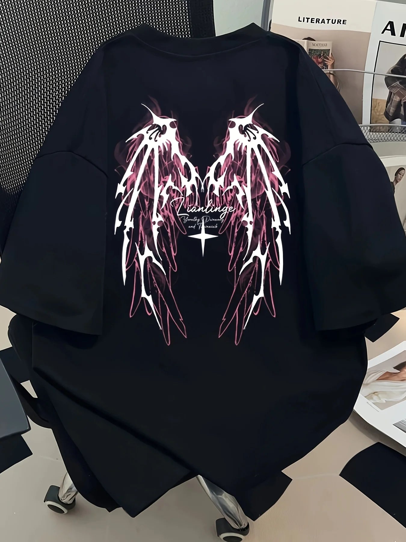 Camiseta Angel Wings Vintage