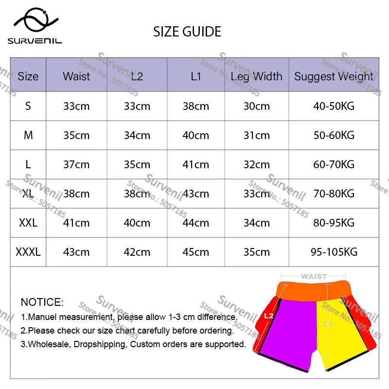 Muay Thai Pants Skull Skeleton Shorts Men