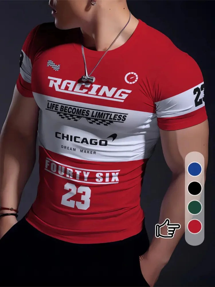 Urban Street Trend T-shirt hombre casualwear