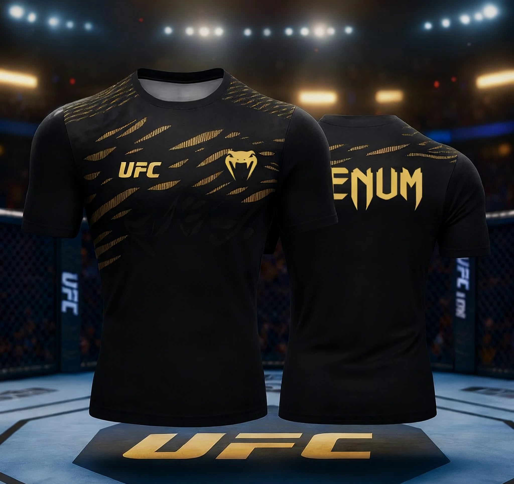 UFC T-shirt casual and comfortable sports