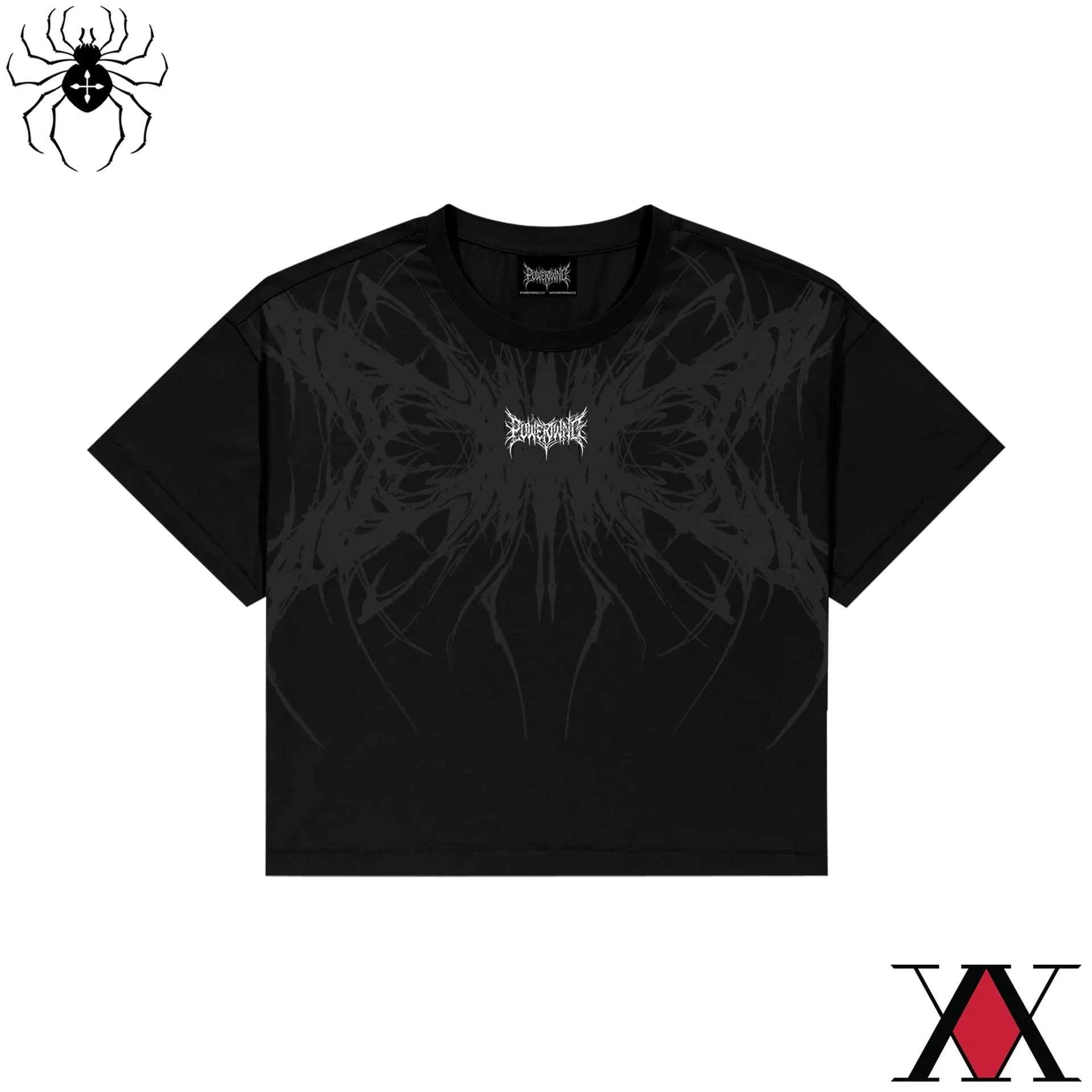 Camiseta Spider Web Flame High Street